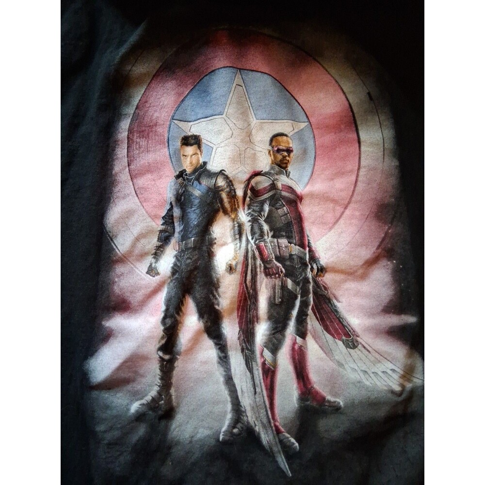 (#2) Falcon Winter Soldier Duo Shirt Size Medium Pre-owned